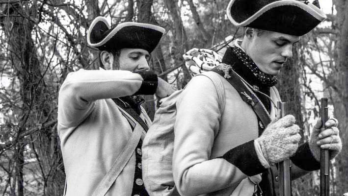 Troops Prepare For March